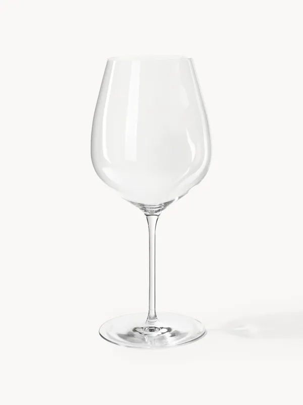 Copas de vino tinto de cristal Galilee, set de 4 - Westwing Collection