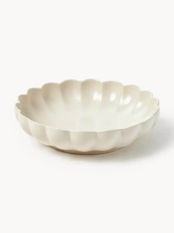 Platos hondos en forma de flor Sabina, set de 4 - Westwing Collection