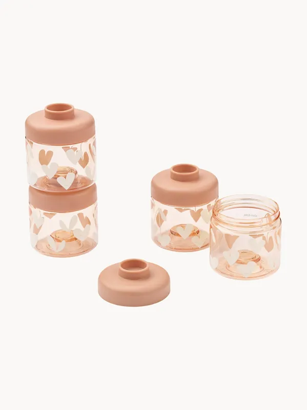 Fiambreras infantiles Dominique, set de 4 - Liewood