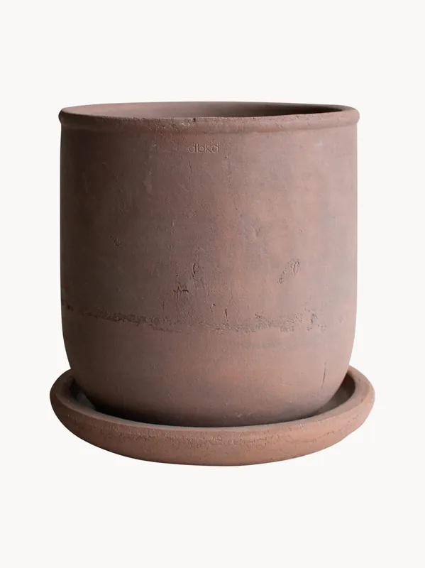 Macetero de terracota para exterior Terra, Al 26 cm - DBKD