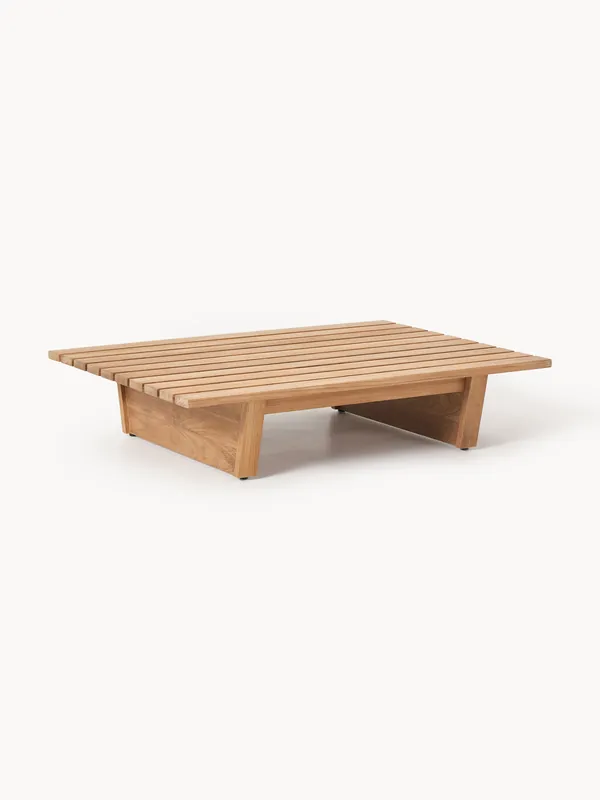 Mesa de centro de jardín de madera de teca Eiko - Westwing Collection
