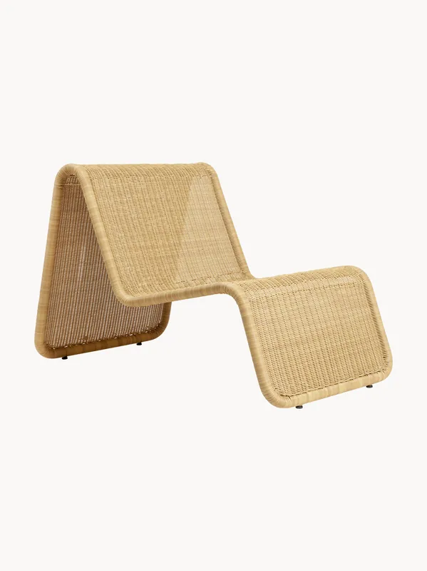 Sillón lounge para jardín artesanal P3 - GUBI