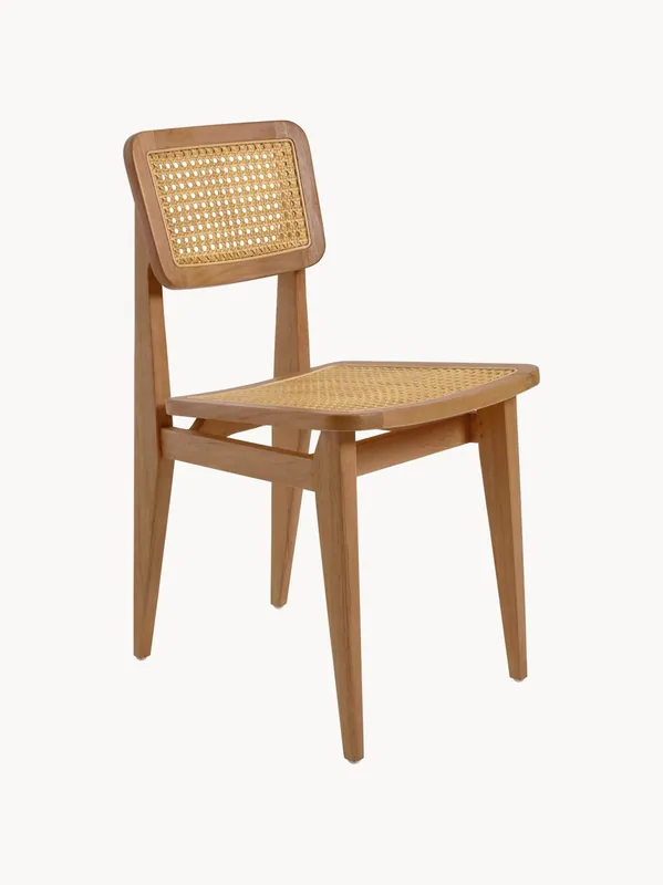 Silla de jardín de madera de teca C-Chair