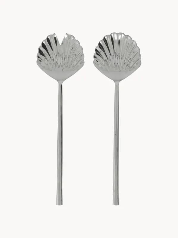 Cuberteros con forma de concha artesanales Fan - House Doctor