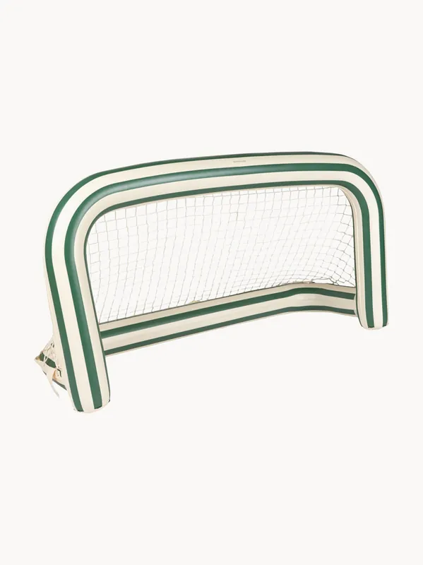 Portería hinchable con balón Green Stripe - Konges Slojd