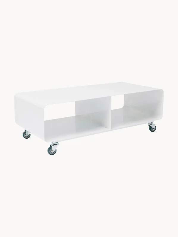 Aparador bajo de metal con ruedas Lounge M - Kare Design