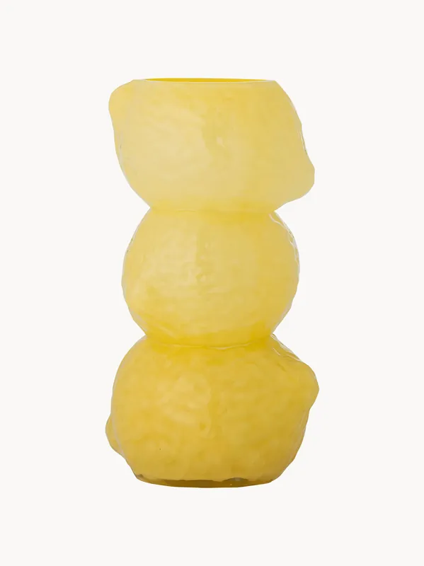 Jarrón de vidrio soplado Limone, Al 27 cm - Bloomingville