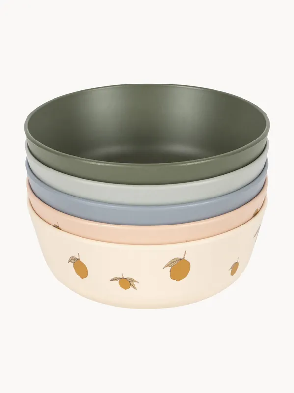 Bol infantil Lemon, set de 5 - Konges Slojd