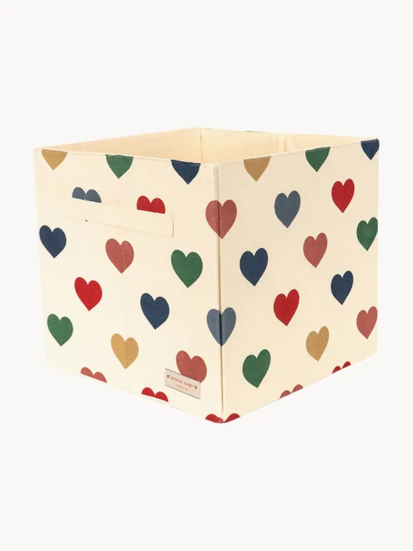 Cajas de almacenamiento infantiles Coeur Coloré, set de 2 - Konges Slojd