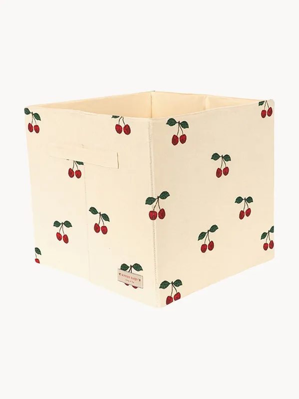 Cajas de almacenaje infantiles Cherry, set de 2 - Konges Slojd