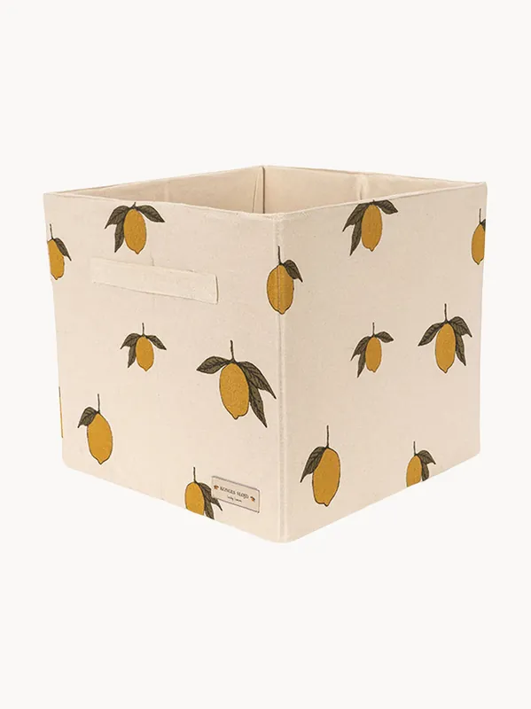 Cajas de almacenamiento infantiles Lemon, set de 2 - Konges Slojd