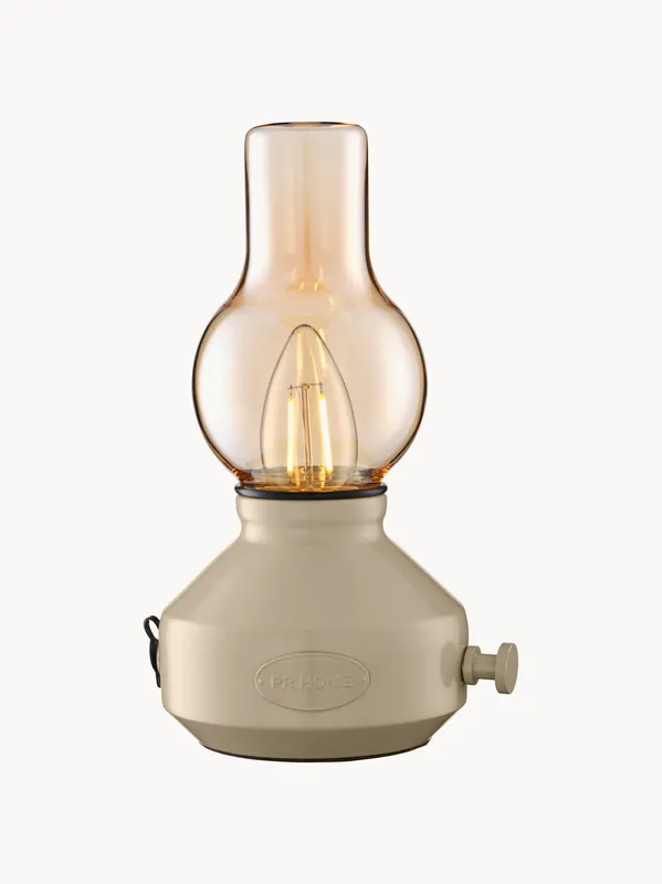 Lámpara de mesa LED pequeña para exterior Glimt, regulable - PR Home