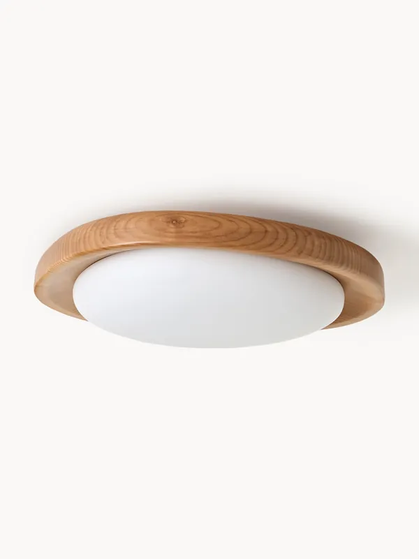 Lámpara de techo con estructura de madera de fresno Matthew - Westwing Collection