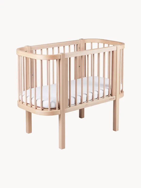 Cuna de madera de haya Nighty, 91 x Al 80 cm - Sebra