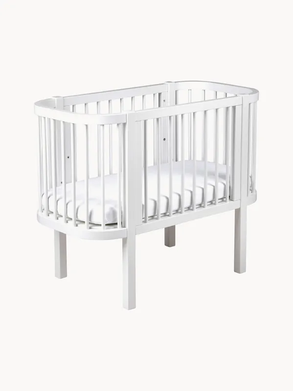 Cuna de madera de haya Nighty, 91 x Al 80 cm - Sebra