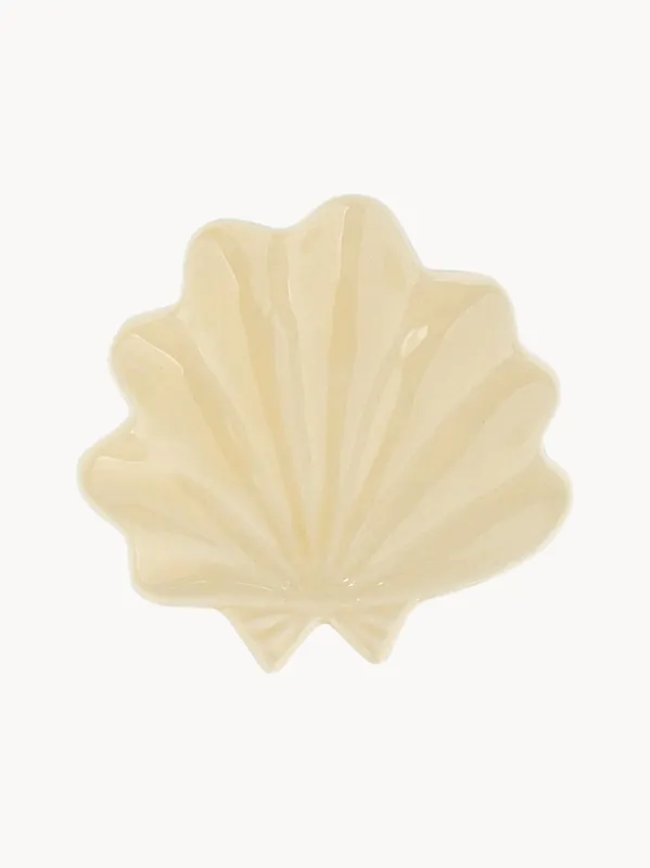 Cuenco decorativo pequeño artesanal Shell - Anna + Nina