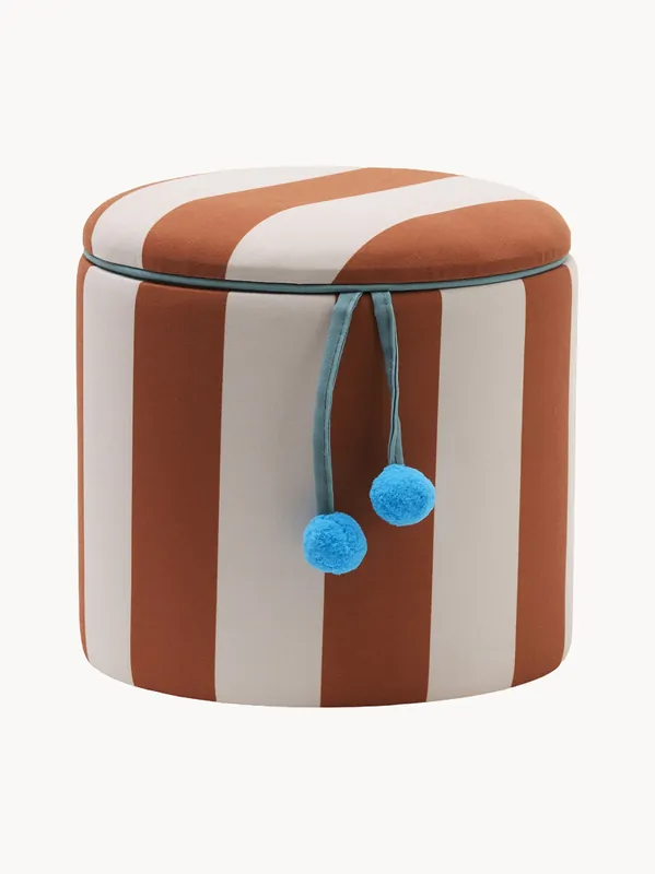 Puf infantil con espacio de almacenaje Cylinder - Kid's Concept