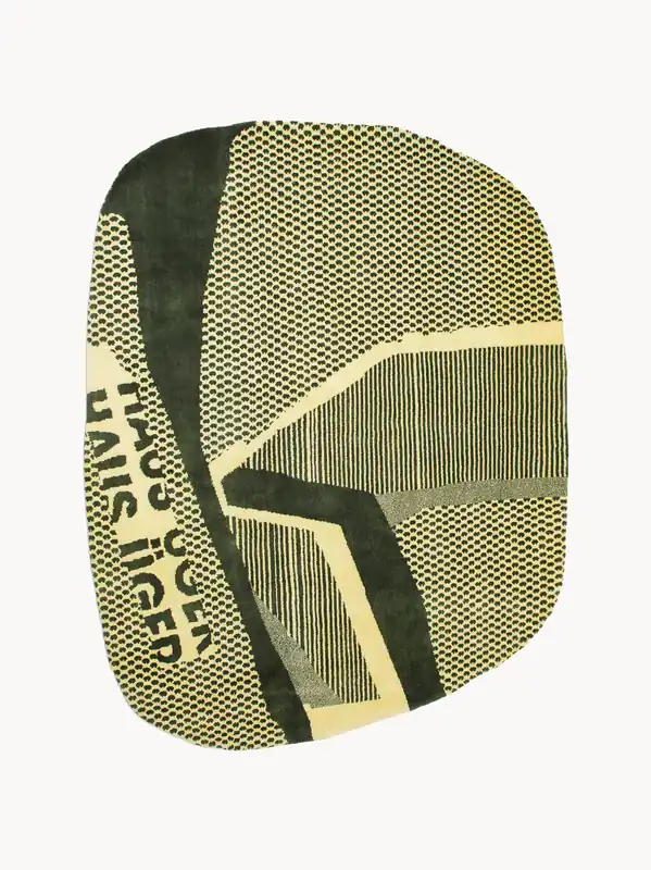 Alfombra de lana anudada a mano Signed - Haus Uger