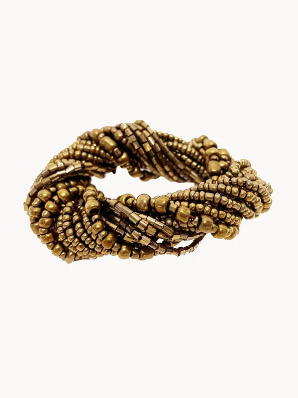 Anillo para servilletas artesanal Beaded - Bazar Bizar