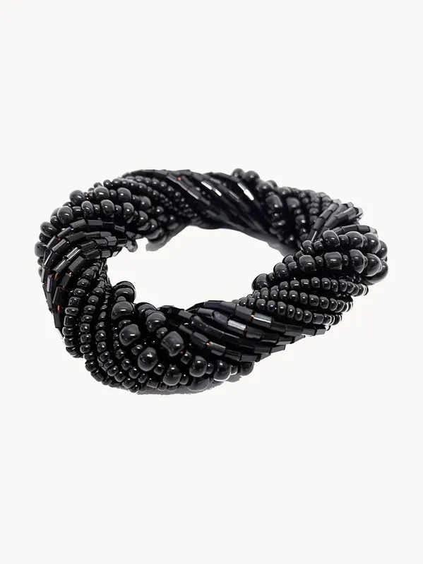 Anillo para servilletas artesanal Beaded - Bazar Bizar