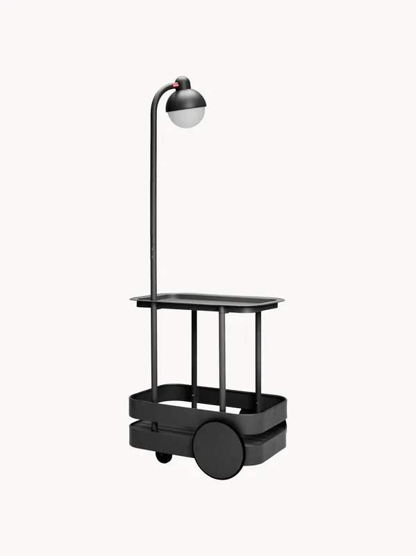 Carrito de servicio de metal de jardín con LED Jolly - fatboy
