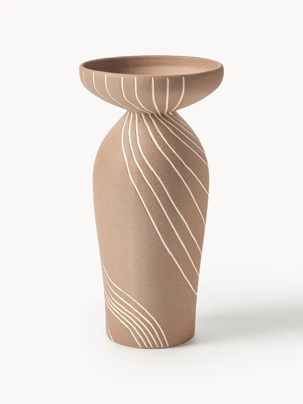 Jarrón Calvin, Al 40 cm - Westwing Collection
