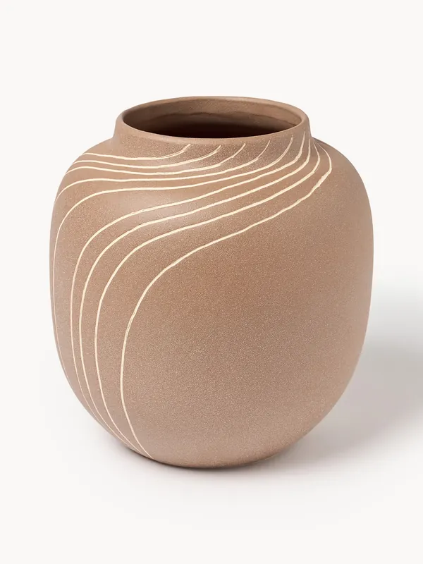 Jarrón Calvin, Al 28 cm - Westwing Collection