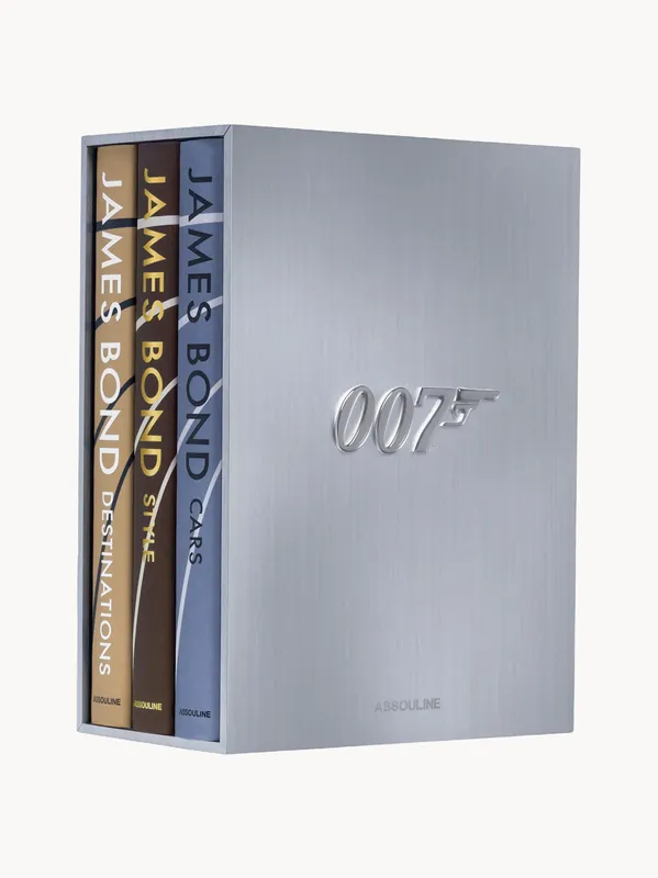 Libros ilustrados con estuche James Bond Trilogy, set de 3 - Assouline