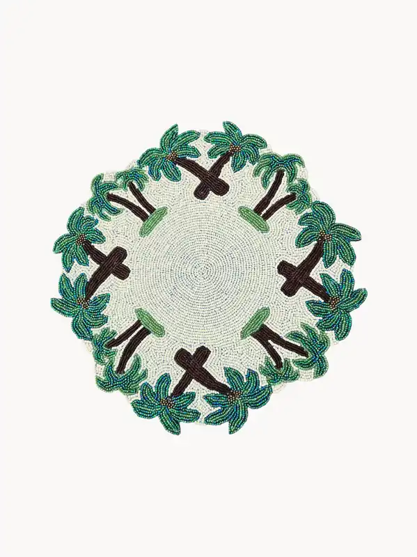 Bajoplato artesanal Jungle - Les Ottomans