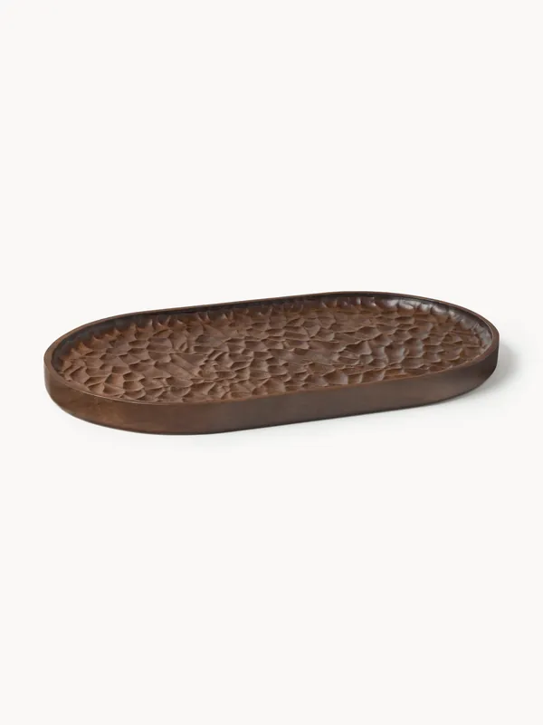 Bandeja decorativa de madera de acacia Camila, An 45 cm - Westwing Collection