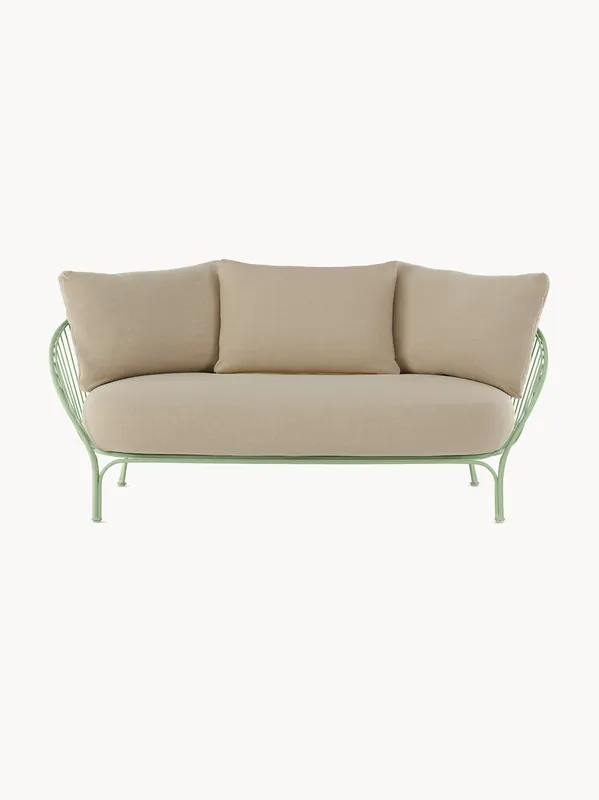 Sofá lounge de jardín Hiray (3 plazas) - Kartell
