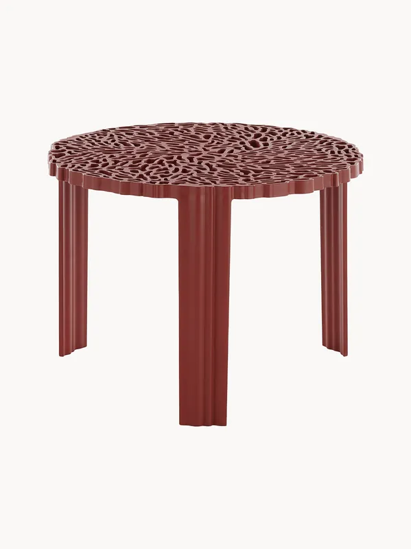 Mesa de centro redonda para jardín T-Table