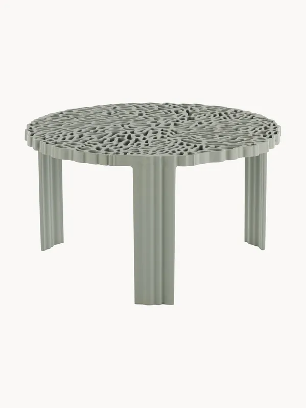 Mesa de centro redonda para jardín T-Table