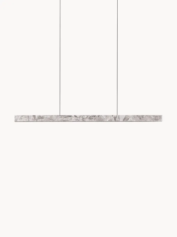 Lámpara de techo de mármol LED artesanal regulable Valley - Nova Luce