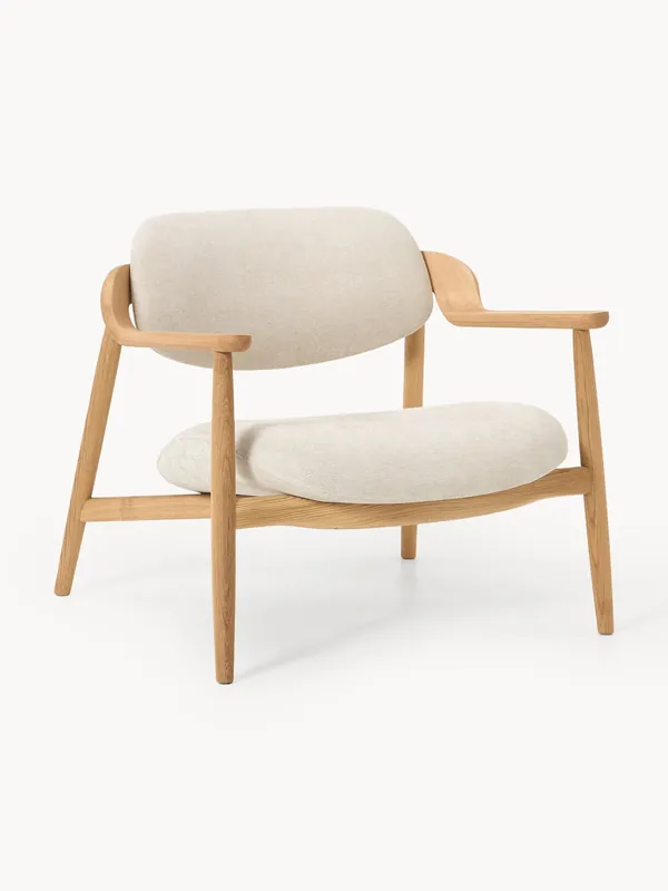 Sillón de madera de roble Rae - Westwing Collection