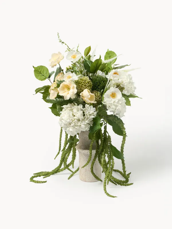 Ramo de flores artificiales Ivory Bloom - Botané