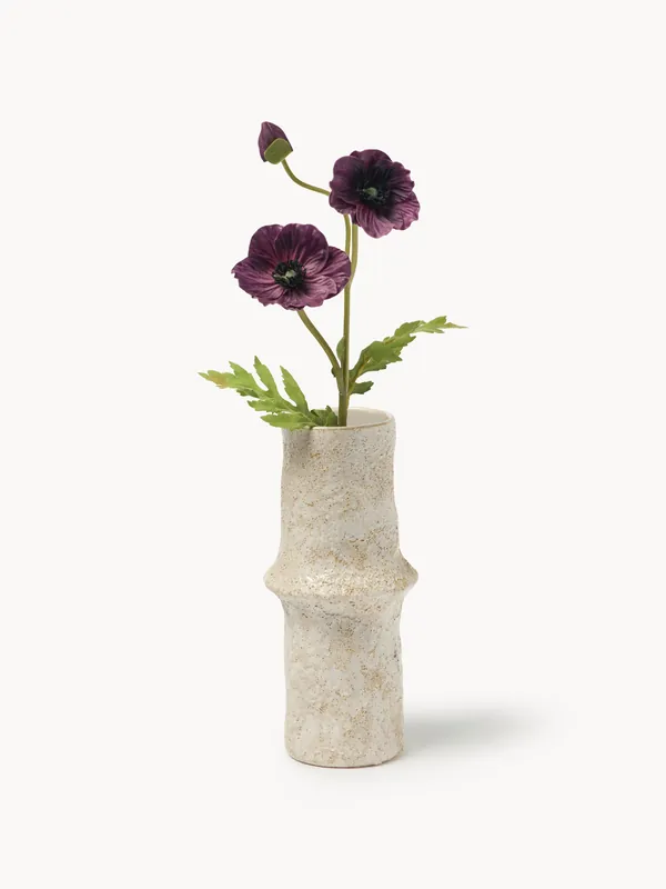 Flor artificial Three-Headed Poppy