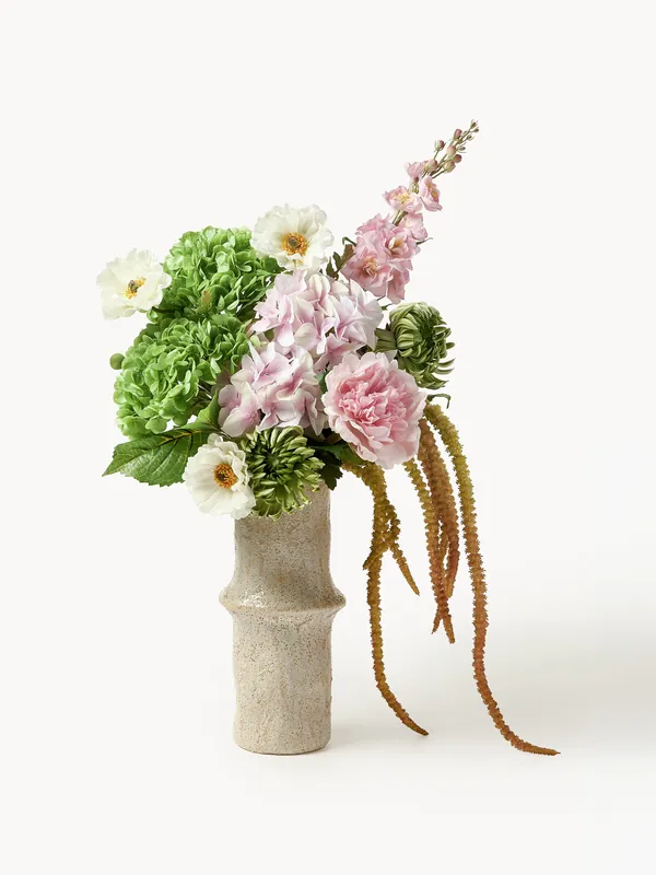 Ramo de flores artificiales Verdant Blush - Botané