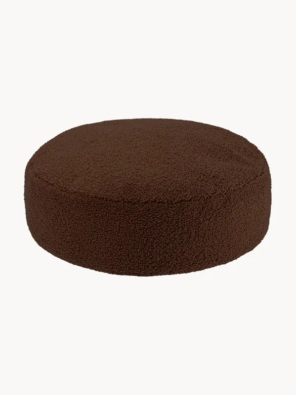 Puf infantil de borreguillo Sugar, Ø 65 cm - Wigiwama