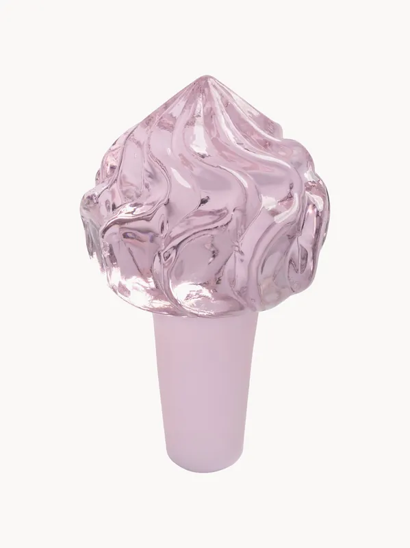 Tapón de vino de borosilicato artesanal Whip - &klevering