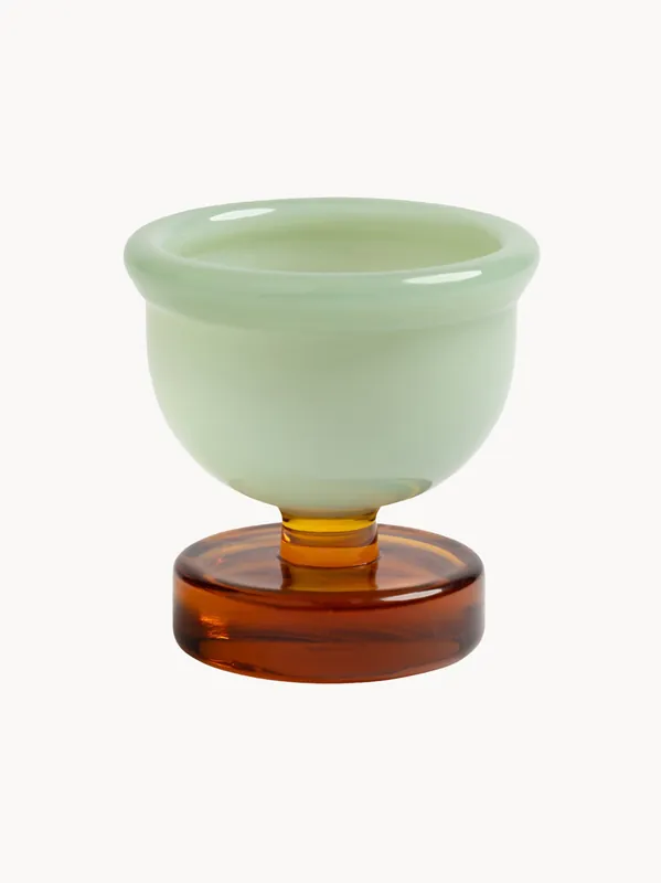 Hueveras artesanales de borosilicato Cantine, set de 2 - &klevering