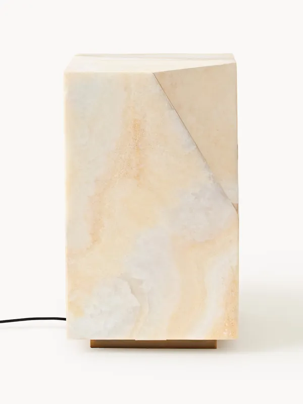 Lámpara de mesa grande de jade Taria - Westwing Collection