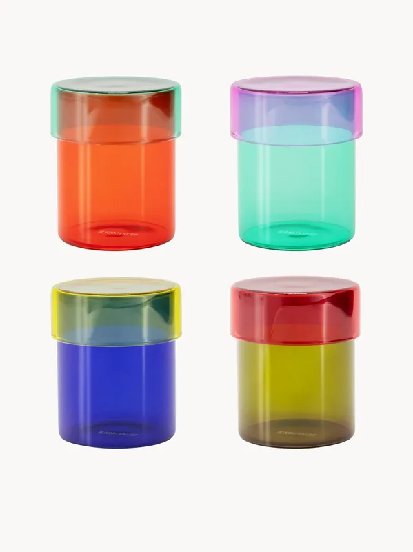 Botes de almacenamiento Cosima, set de 4 - Remember