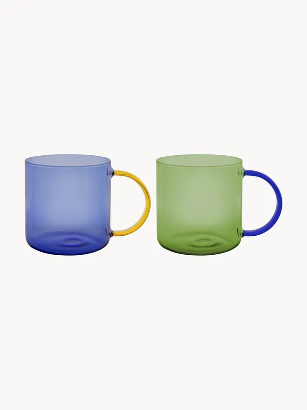 Tazas de borosilicato Fred, set de 2 - Remember