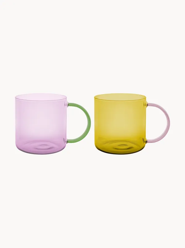 Tazas de borosilicato Fred, set de 2 - Remember