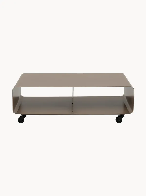 Aparador bajo de metal con ruedas Lounge M - Kare Design
