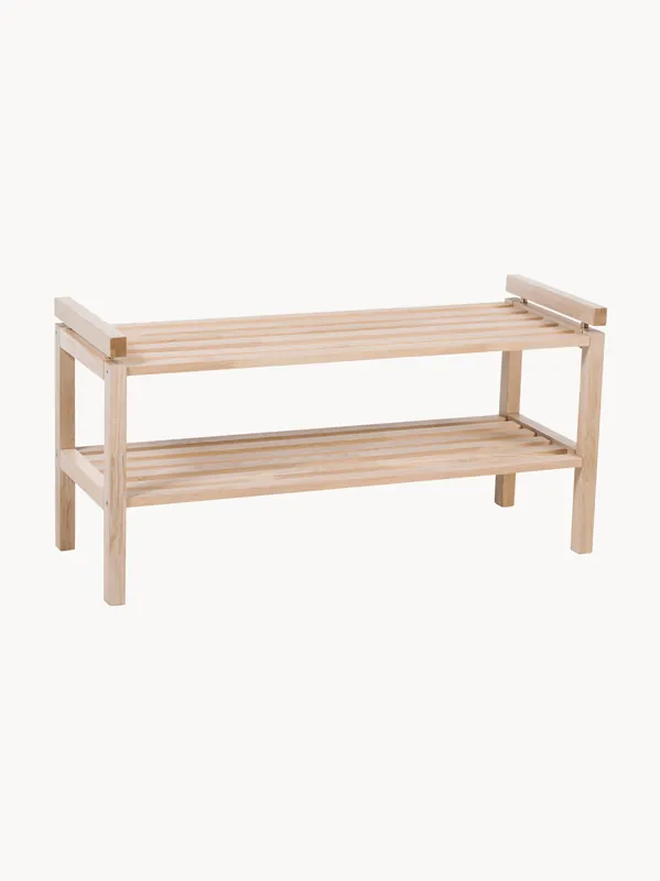 Zapatero de madera de roble Confetti - Rowico Home