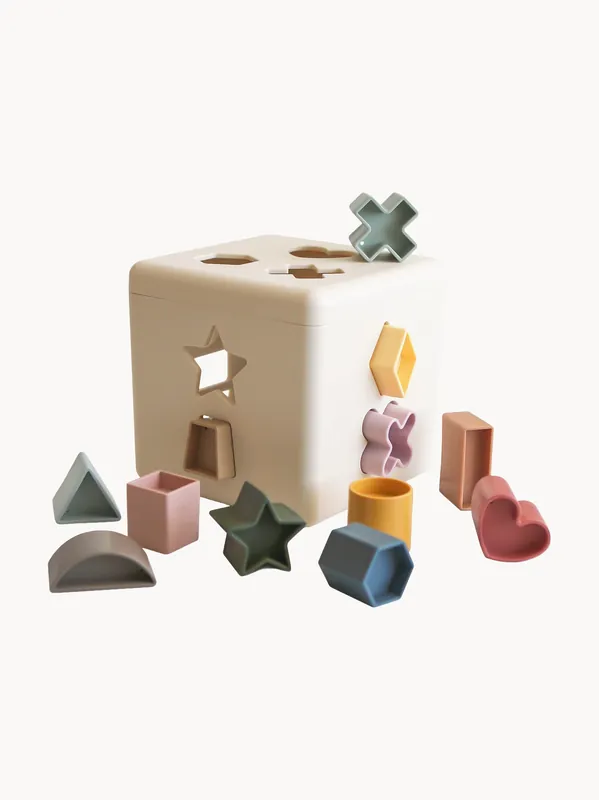 Juguete de actividades Shape, set de 12 - Mushie