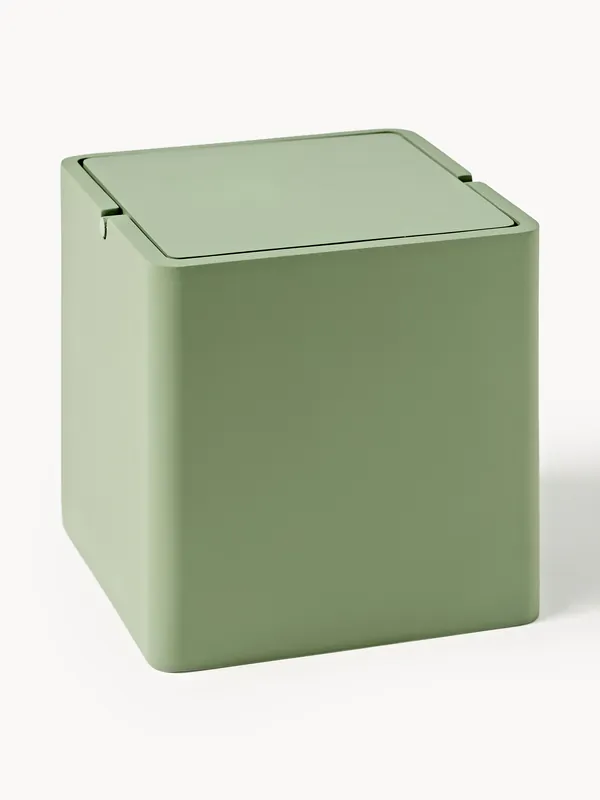 Papelera con tapa basculante Loa - Westwing Collection