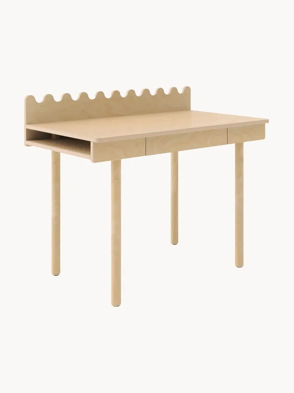 Escritorio infantil artesanal Moss - Oeuf